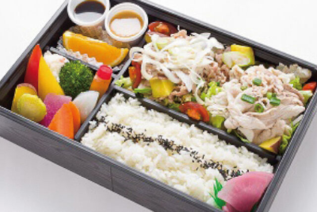 ささ木の厳選二種しゃぶしゃぶ弁当(牛・豚)