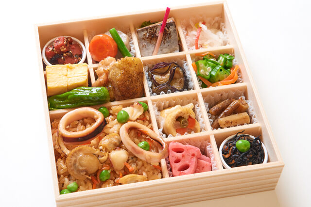 海鮮おこわ御膳