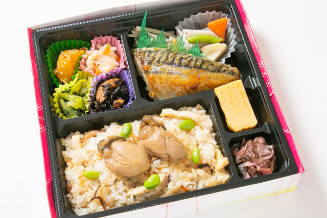 【期間限定】 さば西京焼き牡蠣ご飯弁当