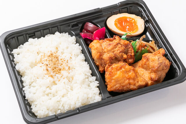 店長が揚げた鶏の唐揚げ弁当