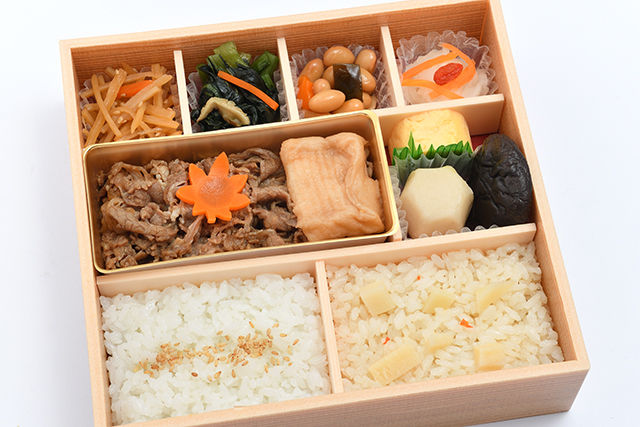 料亭の牛しぐれ弁当~春夏~