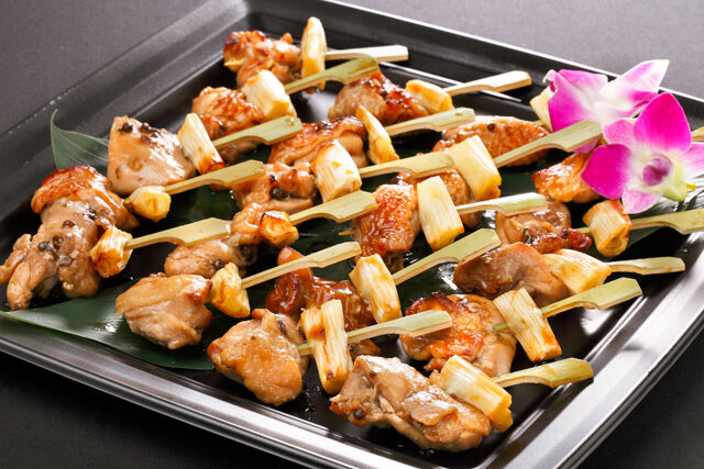 三瀬鶏もも肉串 有馬山椒焼き