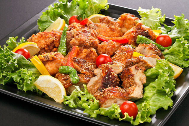 若鶏の香味焼き&和風から揚げ