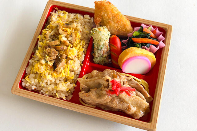 お手ごろ幕の内弁当(穴子飯)