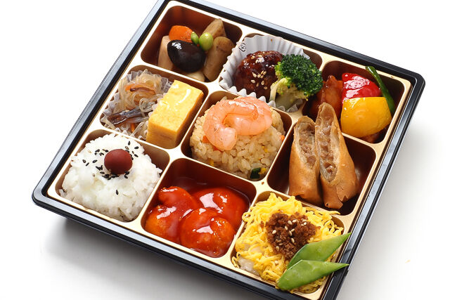 九割和風&中華幕の内【エビチリ】