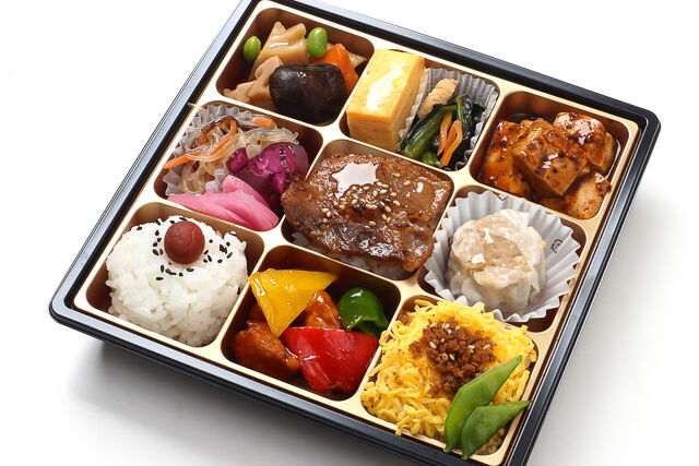 九割和風&中華幕の内【牛焼肉御飯】
