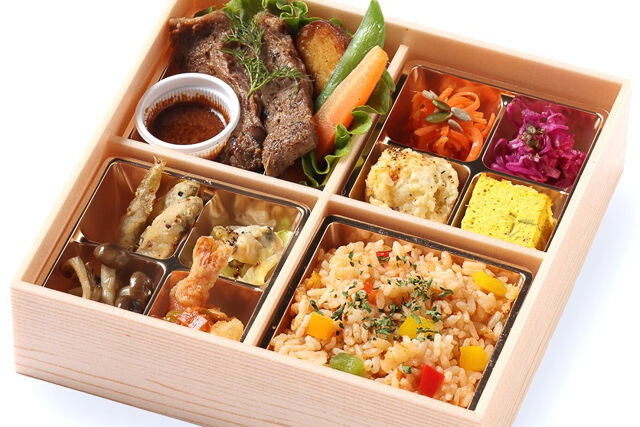 洋風懐石ランチ「美」~リブロースステーキ&自家製ピラフ~