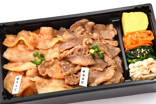 特選豚&牛カルビの焼肉重 ~巽~