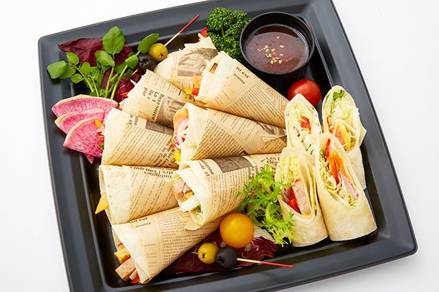 4種トルティーヤ盛り合わせ