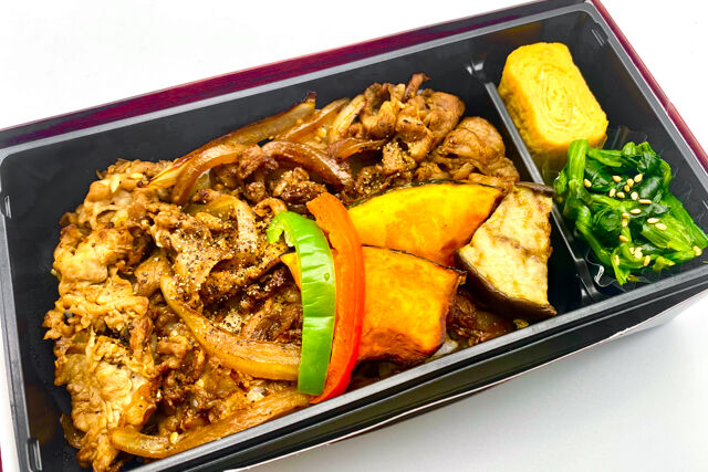 ブラックペッパーポーク弁当