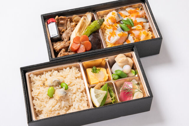 【秋限定】厳選牛すき焼きと海鮮ちらしの二段御膳