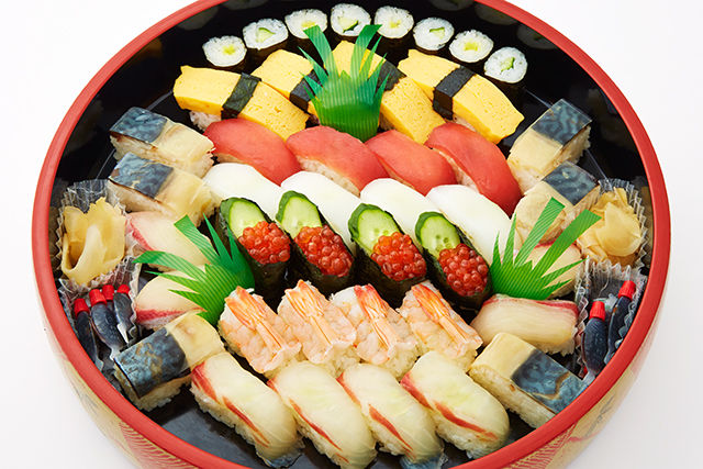 にぎり特上4人盛り