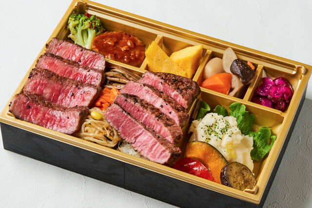 最高級 炭火焼A5和牛サーロイン&シャトーブリアン御膳