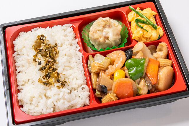 八宝菜 中華弁当