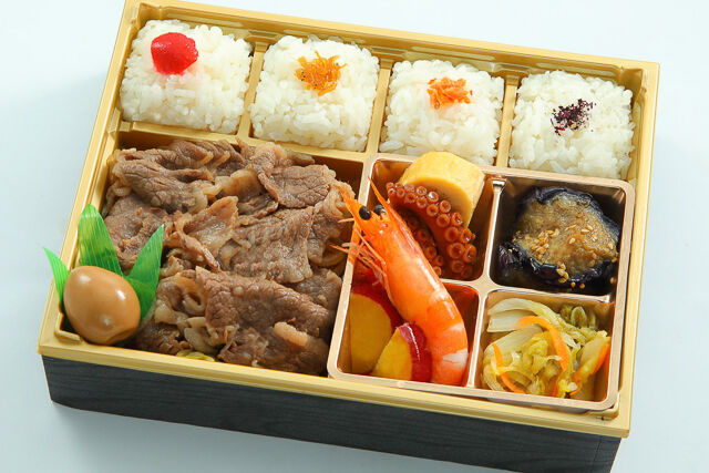 和牛すき焼 折詰弁当(おりづめべんとう)(NO.128)