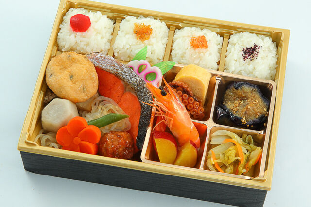 銀鮭西京焼 折詰弁当(おりづめべんとう)(NO.129)