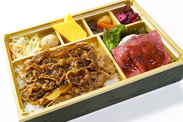 カルビとローストビーフ贅沢御膳