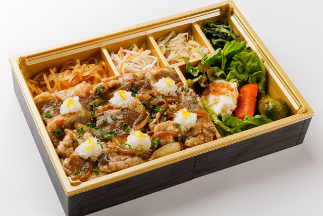 刻み柚子香る特製みぞれ焼肉御膳