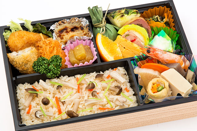 きのこの炊き込み御膳