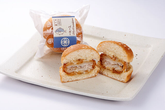 ミニフィッシュかつバーガー