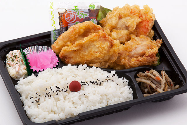 とり天弁当