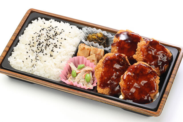 【つか弁!】桜島どりのソースチキンカツ弁当