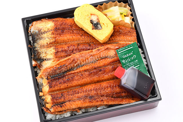 鰻巻き入り 特上うな重