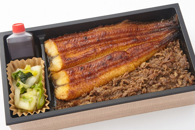 うなぎと和牛しぐれ弁当