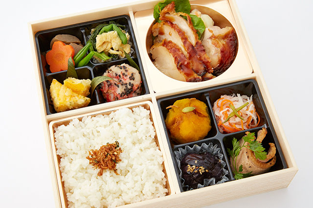 【熨斗対応可】鶏の照り焼きとちりめん山椒ごはん弁当