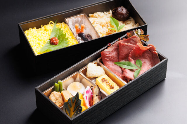 【熨斗対応可】特選ローストビーフと五目炊き込み二段懐石御膳