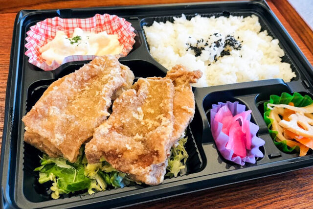 青のり醤油モモからあげ弁当