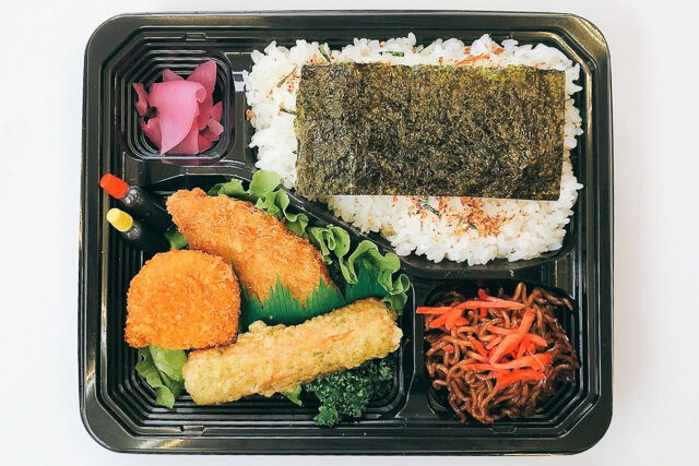 「なる瀬」の定番のり弁