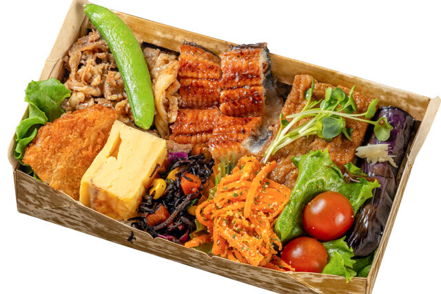 うな牛重弁当