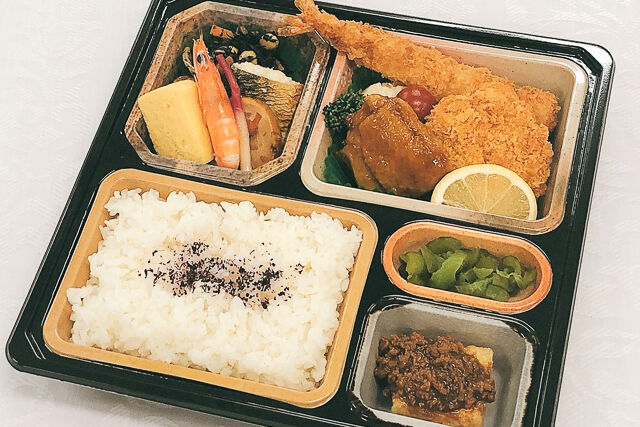 【優膳】和洋折衷御膳(ミックスフライ&グリルチキン)