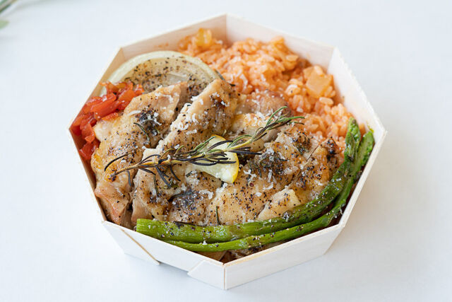 ロベルトさんのチキンライス弁当