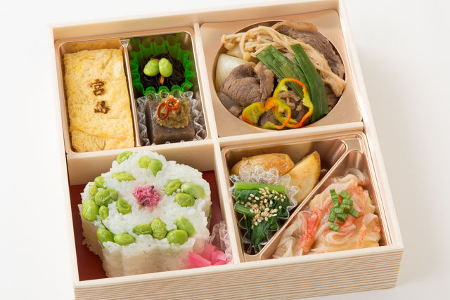 春の彩りごはん御膳(国産牛すき焼き)