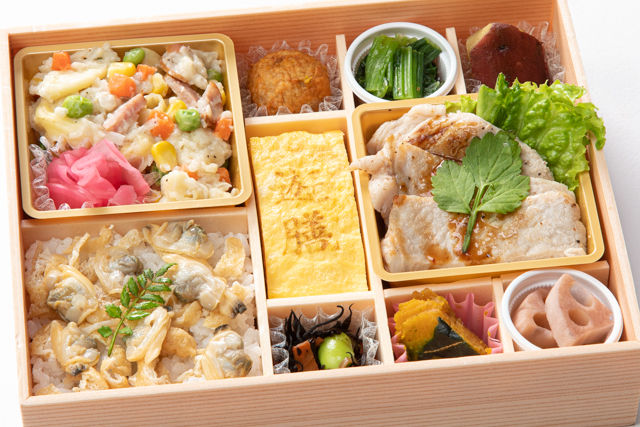 【夏限定】ポークステーキの彩り御膳(あさりご飯)