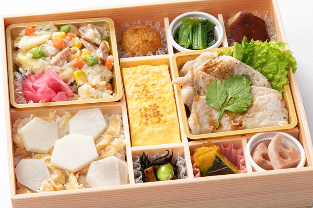 【冬限定】ポークステーキの彩り御膳(里芋ご飯)