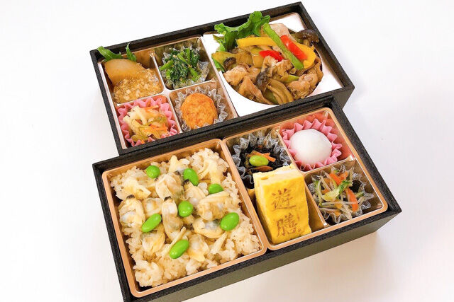 【夏限定】彩り生姜焼き御膳(あさりご飯)