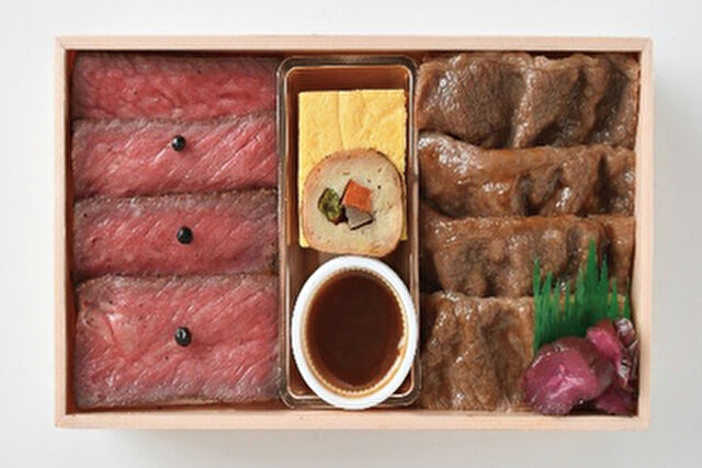 ステーキと和牛すき焼き御膳