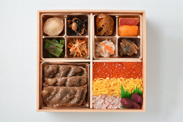 いくらとかにのちらし御膳（すき焼き）