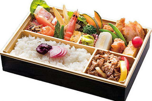 黒毛和牛焼肉の洋風懐石弁当