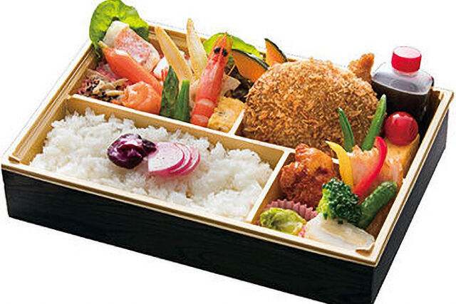 黒毛和牛バーグカツの洋風懐石弁当