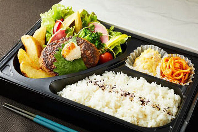 とろけるおろしハンバーグ弁当