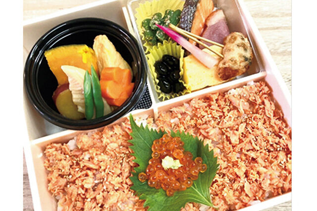 鮭いくらの親子懐石重