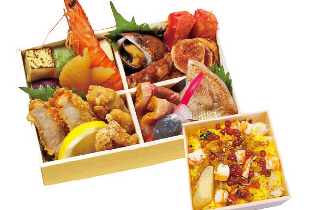 海鮮ちらし二段重