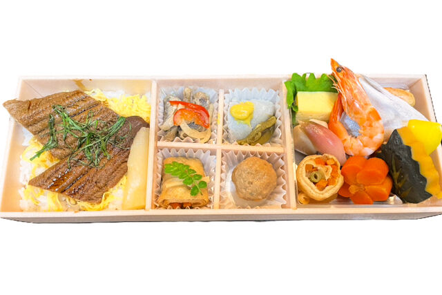 煮あなご重×和風おかず御膳