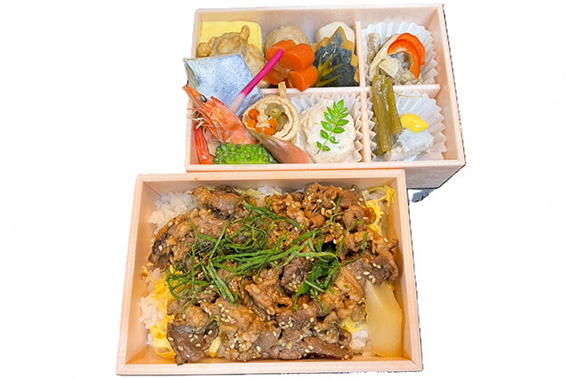 和牛めし二段重