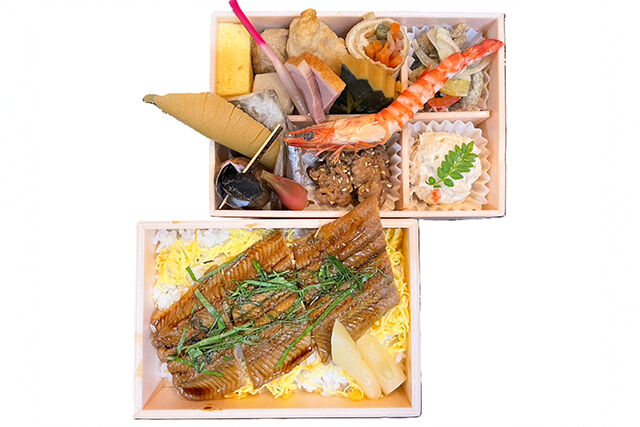 特選煮あなご二段重