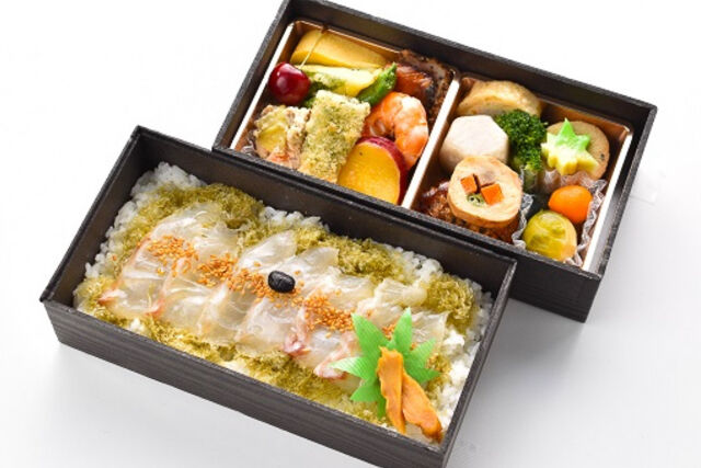 鯛昆布〆弁当2段